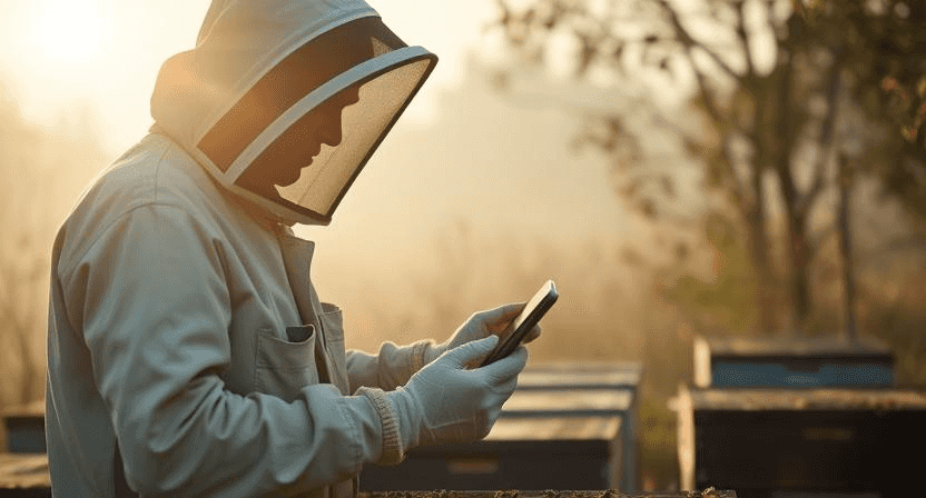 Commecial user review apiary data on mobile