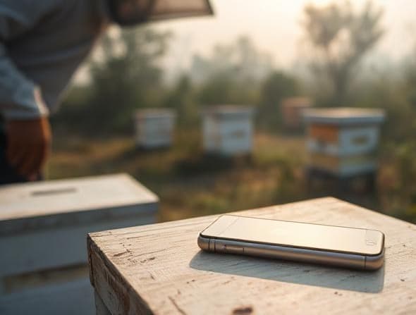 Beekeeper using voice transcription
